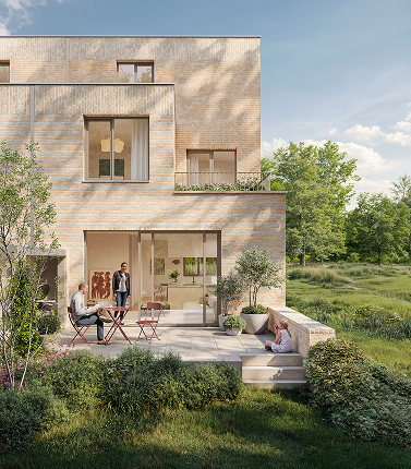 Het Porfier: 27 appartementen en 8 woningen nabij Gent