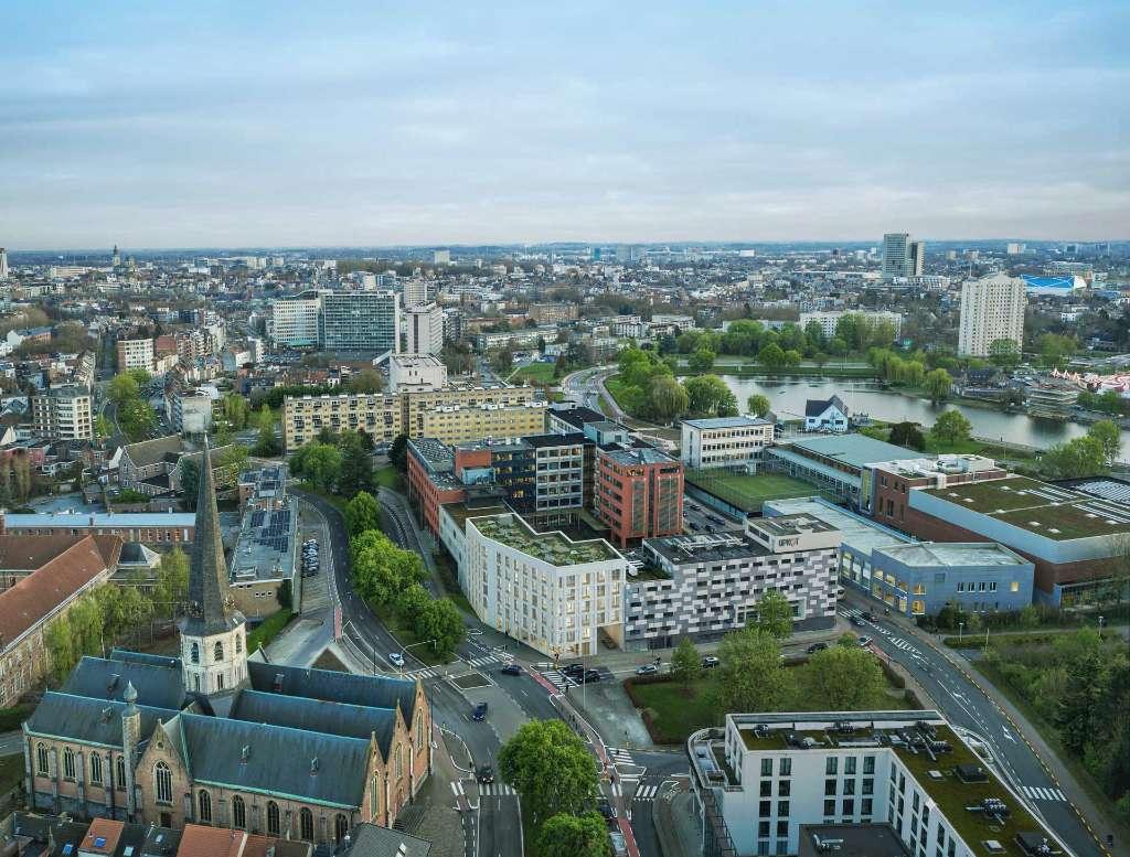 Exterieur van Pulse woongebouwen
