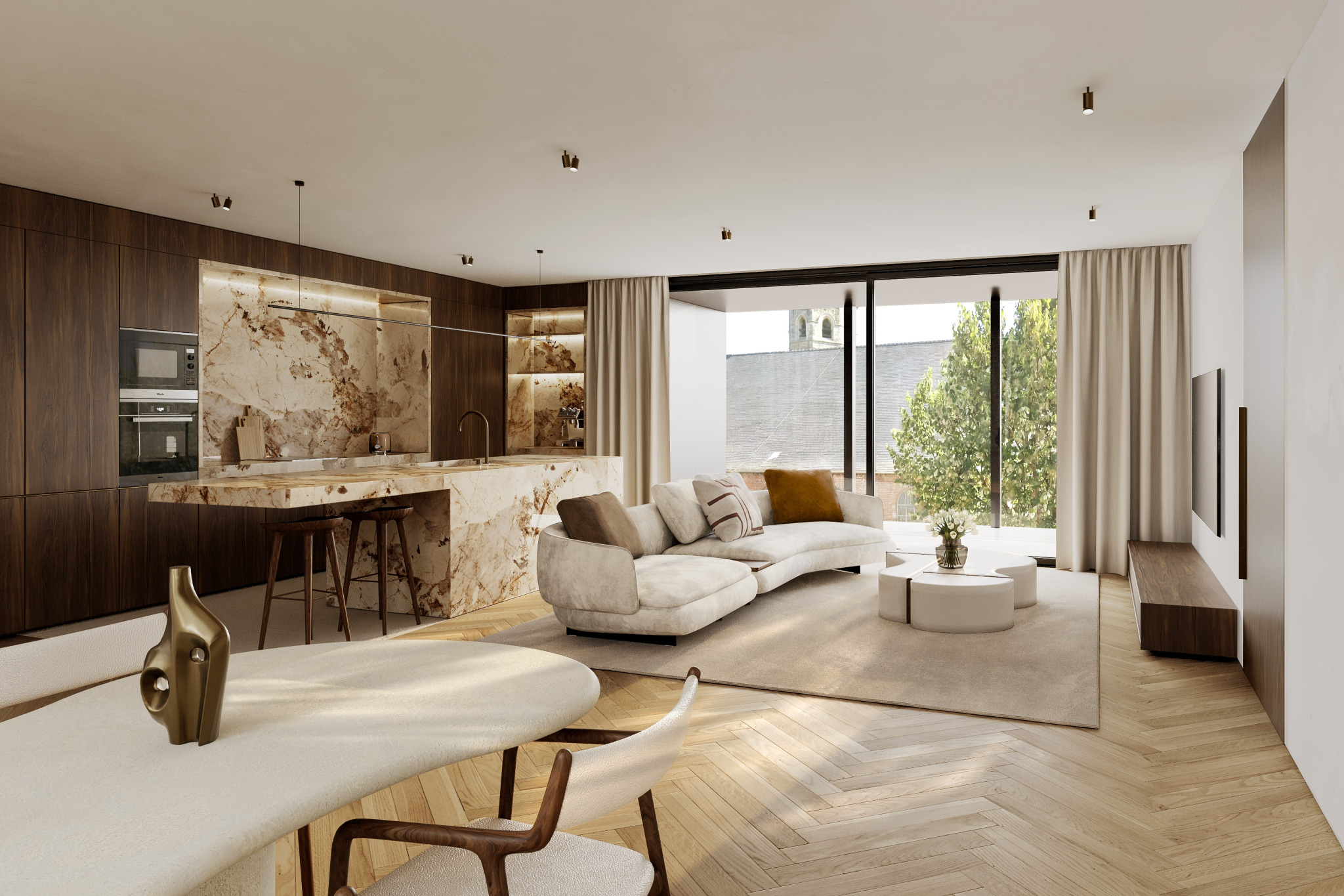 Interieur Residentie Hugo Verriest