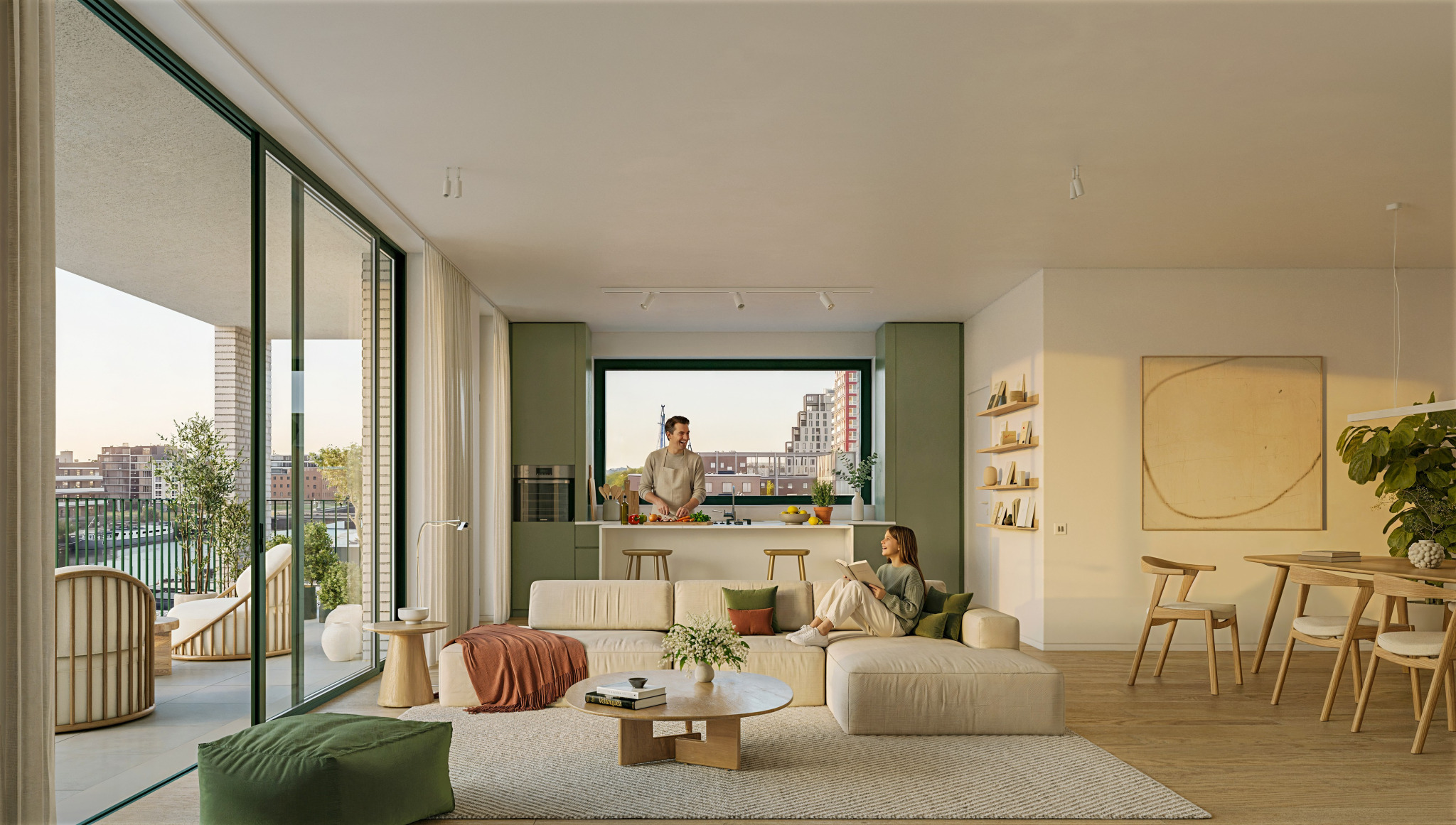 Interieur Waterfront Gent