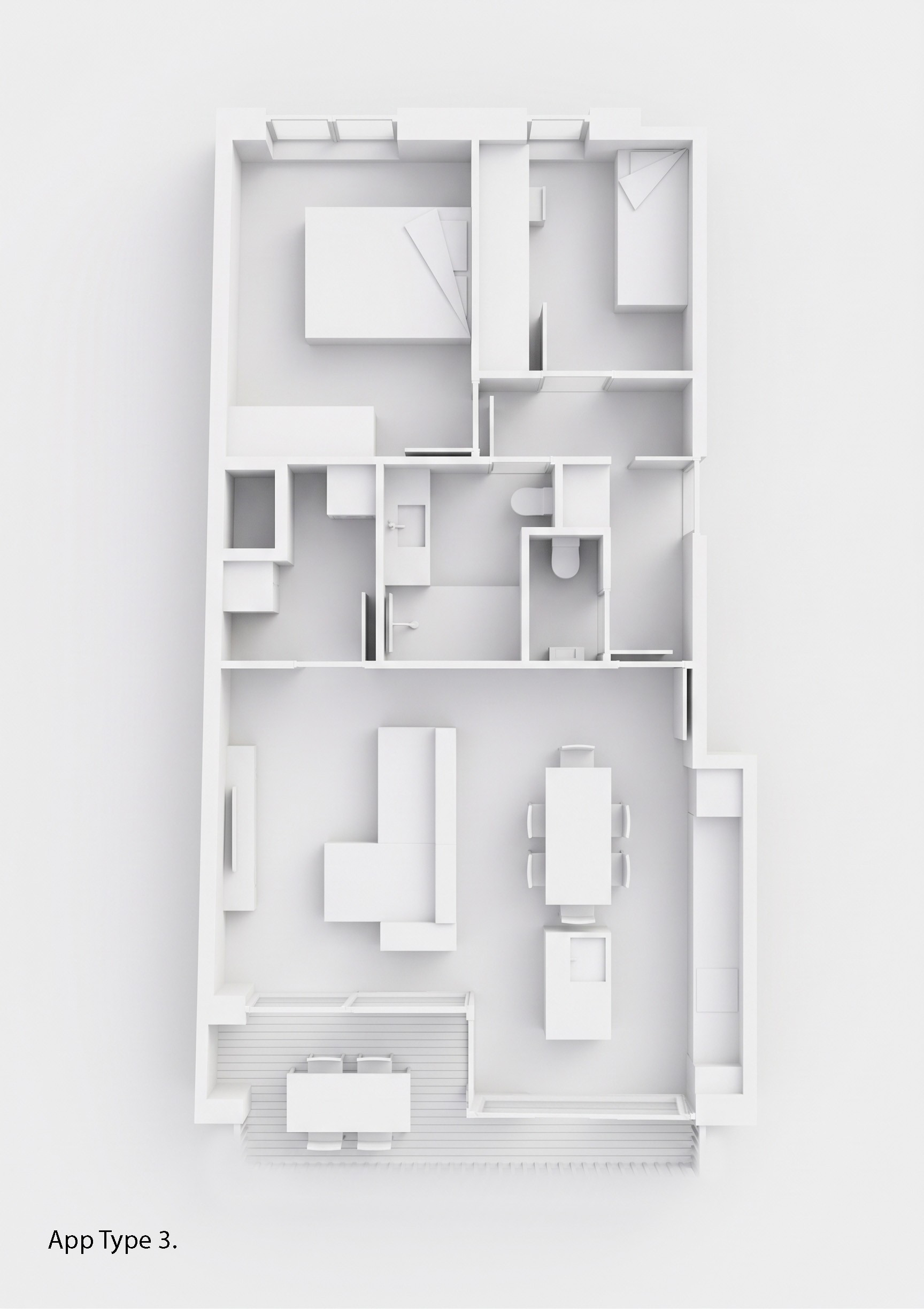 Interieur van Residentie Maréa