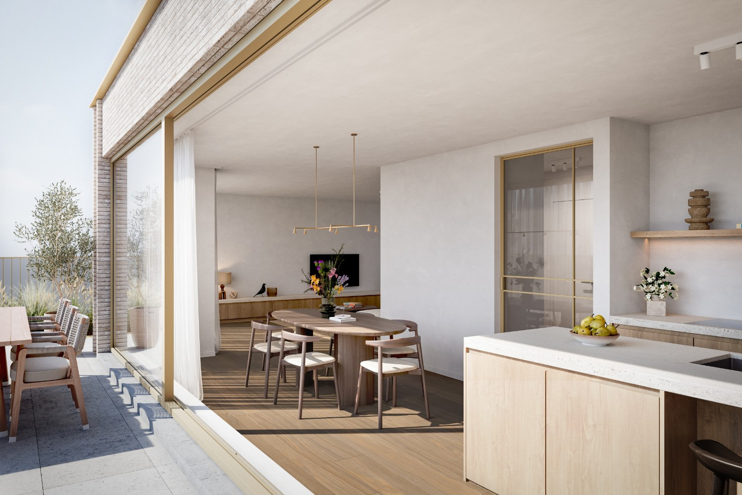 Interior of Residentie SOHO apartment